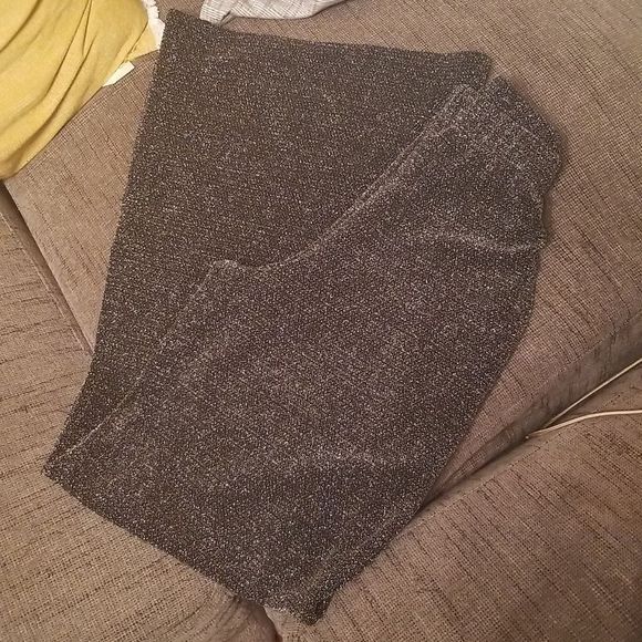 Rokoko Wide Leg Metallic Black Multicolored High Waist Pants Sz. Small - Picture 13 of 14